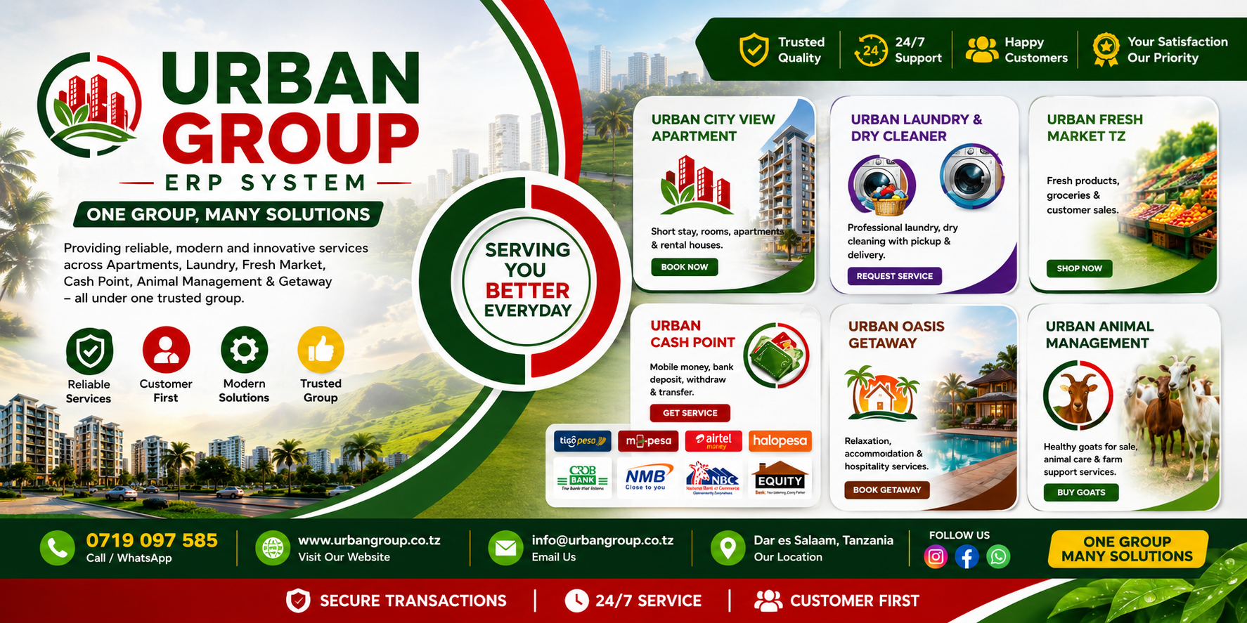 Urban Group Main Banner
